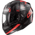 Casco LS2 352 Rookie Visor Simple Rojo