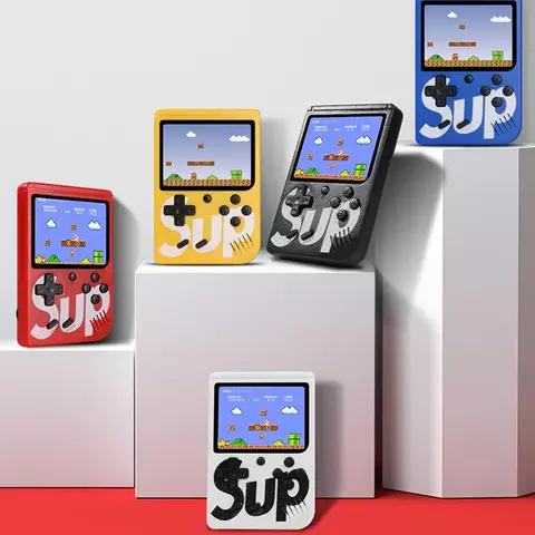 Mini Game Retrô Portátil SUP – 400 Jogos Clássicos