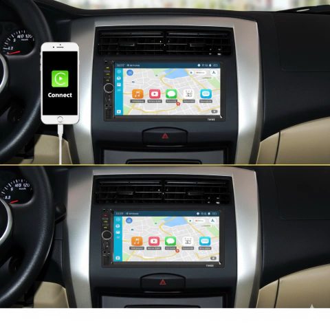 Central Multimídia Universal MP5 - Bluetooth e Espelhamento - comprar online