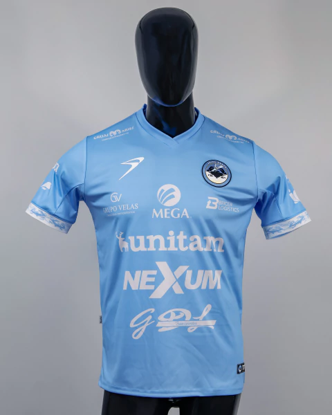 Jersey Jaiba Brava Local Celeste Keuka 25/26. - comprar en línea
