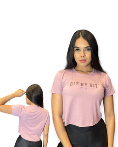 Cropped Dry Fit Bit By Bit - Girafit