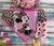 Kit Bandana+laço Tamanho M - Fêmea - Boutike & Cia