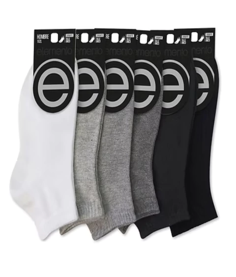 ELEMENTO 102 SOQUETE LISO PACK X12