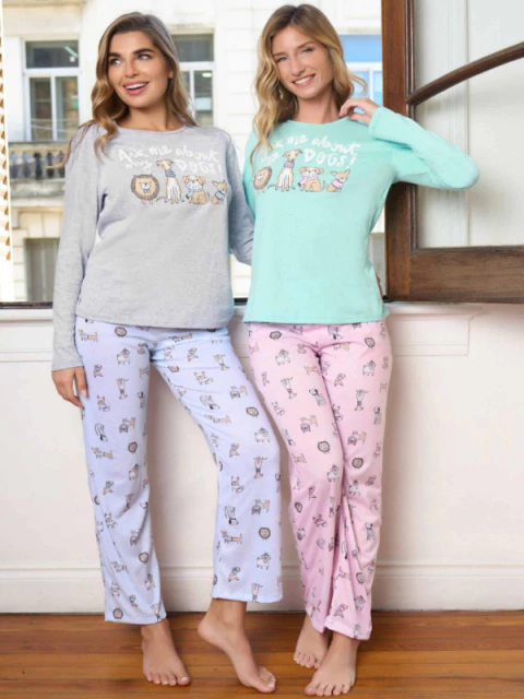 LENCATEX 25356/ESPECIAL PIJAMA INVIERNO DAMA