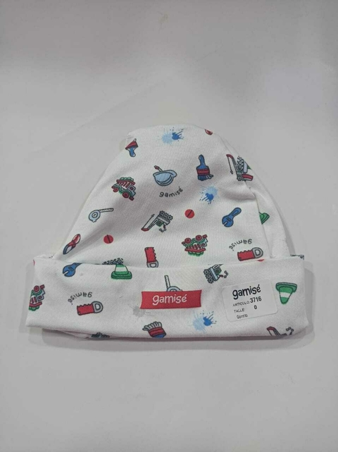 GAMISE GORRITO ESTAMPADO VARON ART 3716 PACK X3