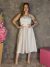 Vestido Midi Acetinado