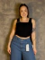 Cropped Tricot Barra U - Mais Gata