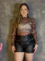 Body Tule Abstrato
