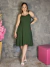 Vestido Curto Viscolinho De Alça - Mais Gata