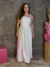 Vestido Longo Decote Reto - comprar online
