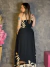 Vestido Longo Estampado Caimento Reto - comprar online