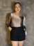Body Tule Abstrato - loja online