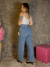Calça Jeans Slouchy com Brilho - comprar online