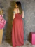 Vestido Viscolinho Decote V - comprar online