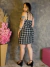 Vestido Curto Xadrez - comprar online