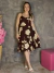 Vestido Curto Viscolinho Estampado