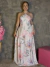 Vestido Longo Estampado Sem Decote na internet