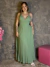 Vestido Plissado Decote V - Mais Gata