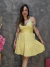 Vestido Curto Decote V costas de Amarrar - loja online
