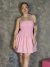Vestido Curto de Babado tomara que caia - loja online