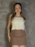 Cropped Viscolinho Costas de Amarra - comprar online