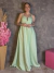 Vestido Decote com Pedras