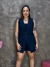 Conjunto Alfaiataria Colete Longo e Shorts na internet