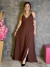 Vestido Viscolinho Decote V - Mais Gata