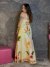 Vestido Longo Decote V Estampado Farm na internet