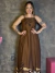 Vestido Longo Estampado Caimento Reto - loja online
