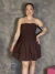 Vestido Curto de Babado tomara que caia