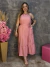 Vestido Midi Frente Unica na internet