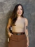 Imagem do Cropped Regata Acetinado