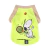 Camiseta Snoopy Beach Tennis Verde Neon