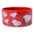 Comedouro Porcelana Snoopy Say Food Vermelho