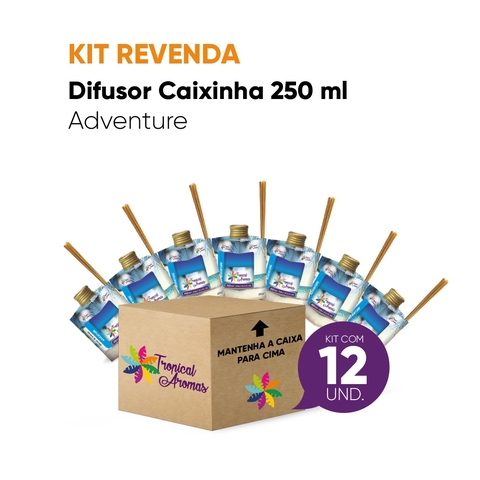 Kit Revenda Difusor Aromatizador de Ambiente Adventure