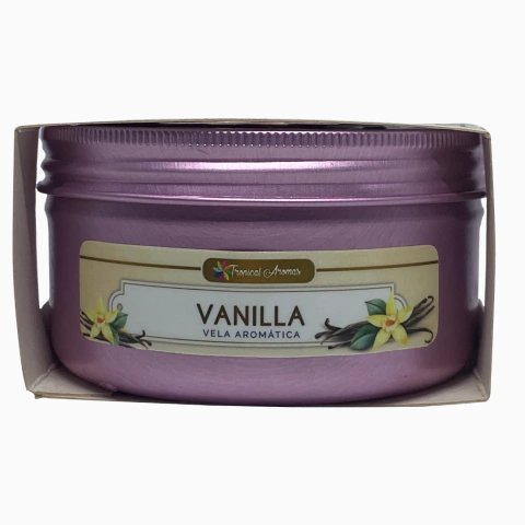 Vela Aromática Perfumada Vanilla 95 G Latinha - comprar online