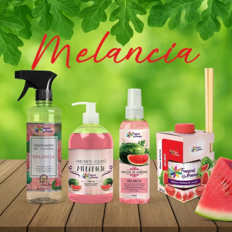 Kit Fragrâncias Melancia -Tropical Aromas