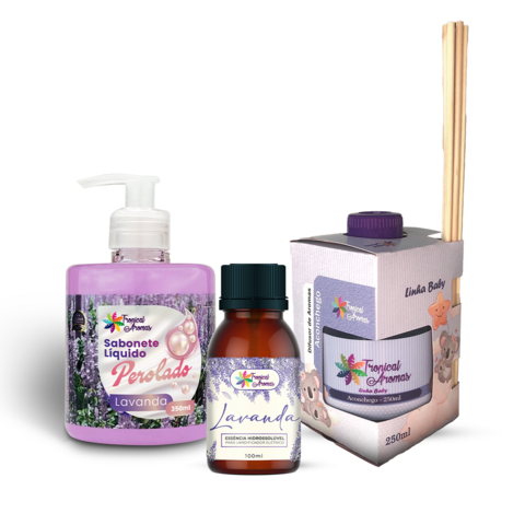 Kit Baby 8 - Aconchego e lavanda