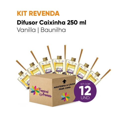 Kit Revenda Difusor Aromatizador de Ambiente Vanilla - comprar online