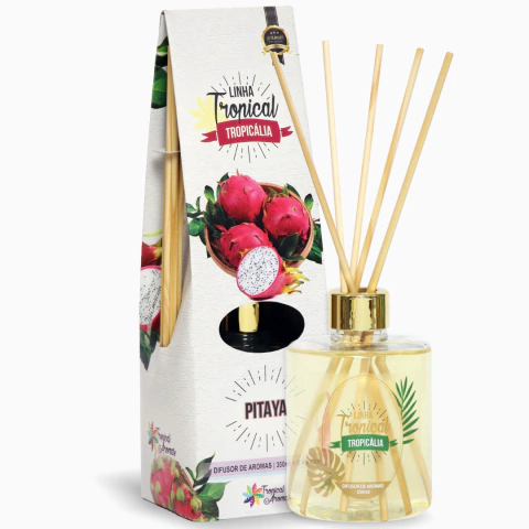 Difusor De Luxo Pitaya 350ml - Linha Tropicália
