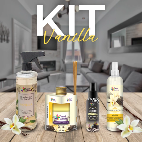 Kit Fragrâncias Vanilla -Tropical Aromas - comprar online