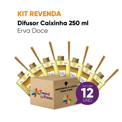 Kit Revenda Difusor Aromatizador de Erva Doce