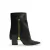 Bota Arezzo Preta Couro Cano Médio Capa Zíper - comprar online