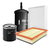 Kit Filtro Chevrolet Prisma 1.0, 1.4 2013 a 2019 Mann-Filter