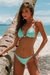 Top Cortininha com Bojo e Tanga Dupla Face Bahamas Candy