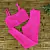 Conjunto Fitness Top Básico e Calça Básica Zig zag Rosa Neon na internet