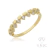 Anel Coeur Brillant Zirconia Dourado