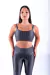 Imagem do Conjunto Fitness Top Básico e Calça Básica Zig Zag Chumbo