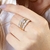 Anel Elyse Dourado Zirconia Crystal - Biquínis Camila Alves